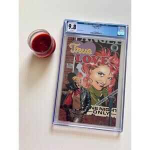 True Love #1 CGC 9.8: Dave Stevens Cover, Golden Age Romance Comic 1986